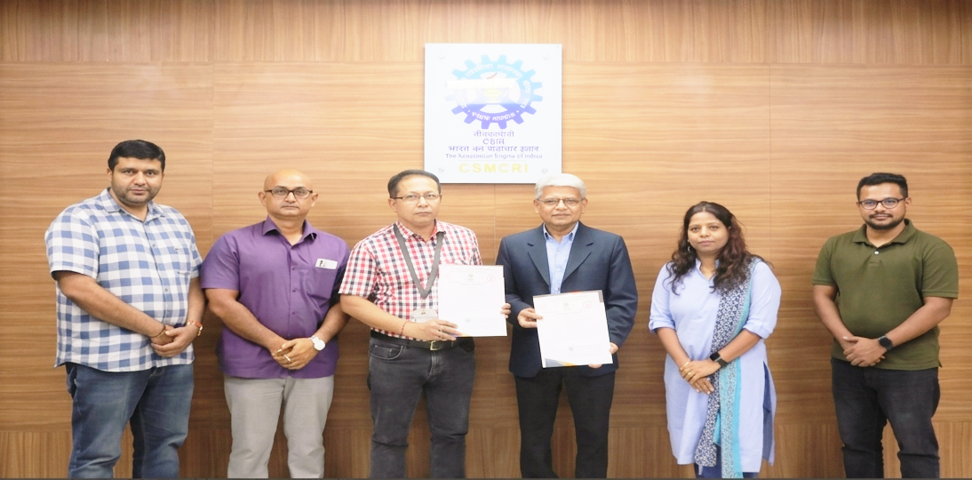 MOU with CSMCRI (CSIR)